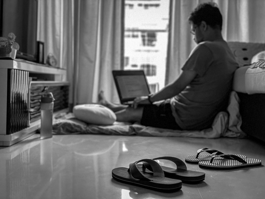 A different posture for work from home