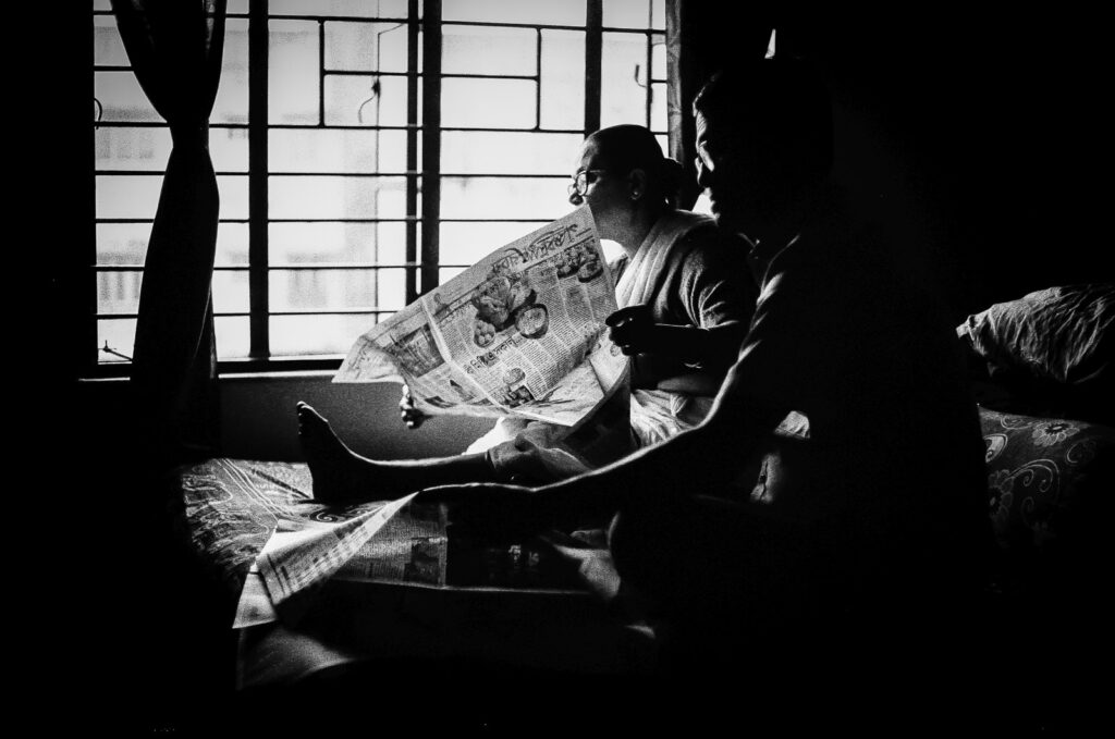 Glancing through the morning newspaper is not just a habit, it's an emotion.